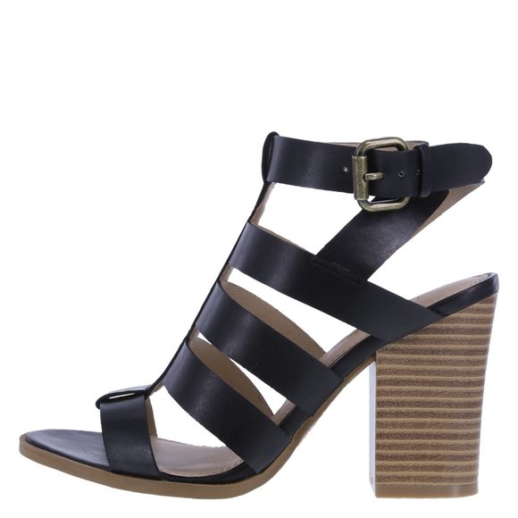 American Eagle Outfitters Shoes - Strappy Caged Sandals Heels